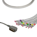 CABLE PARA EKG 10 LATIGUILLOS KENZ