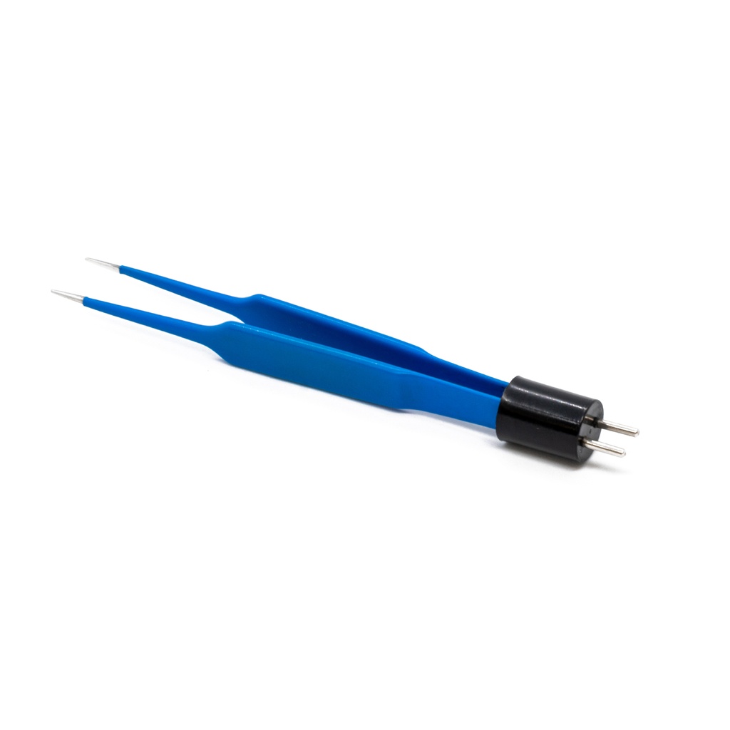 PINZA BIPOLAR RECTA 12 CM CONECTOR AMERICANO