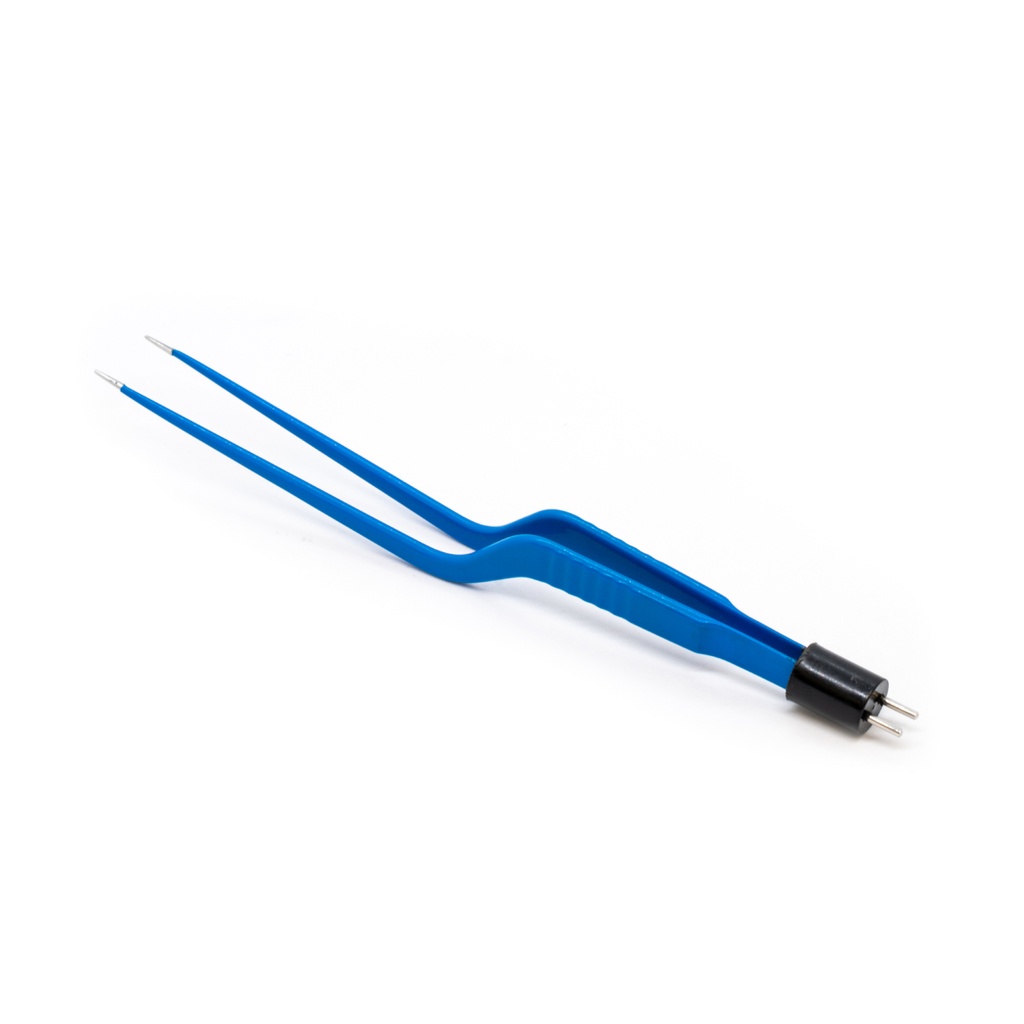 PINZA BIPOLAR BAYONETA 23 CM CONECTOR AMERICANO