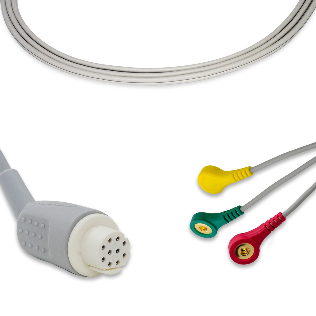 CABLE DE ECG 3 LATIGUILLOS DATEX OHMEDA