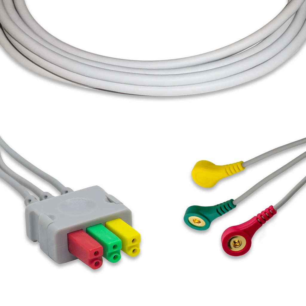 LATIGUILLOS (3) PARA CABLE DE ECG