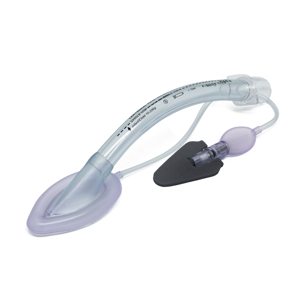 MASCARILLA LARINGEA DEL NO.2, DESECHABLE, DE PVC