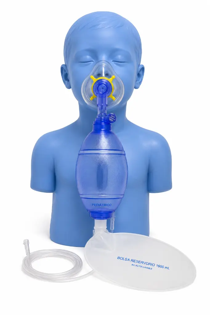 [RR0001DP] RESUCITADOR MANUAL PEDIATRICO