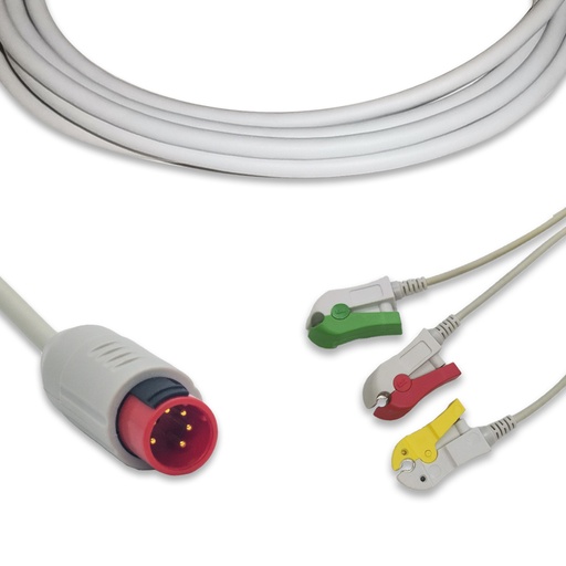 [MB130IP3] CABLE DE ECG 3 LATIGUILLOS BIONET
