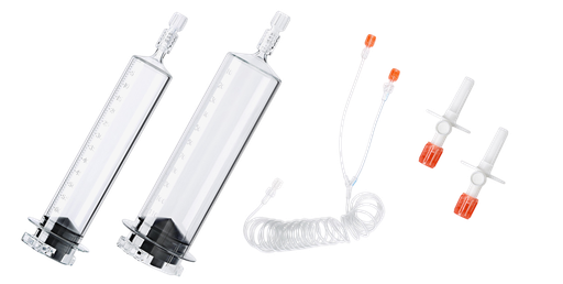 [XC830MRI] JERINGAS DESECHABLES PARA INYECCION DE MATERIAL DE CONTRASTE COMPATIBLE CON MEDRAD SPECTRIS SOLARIS