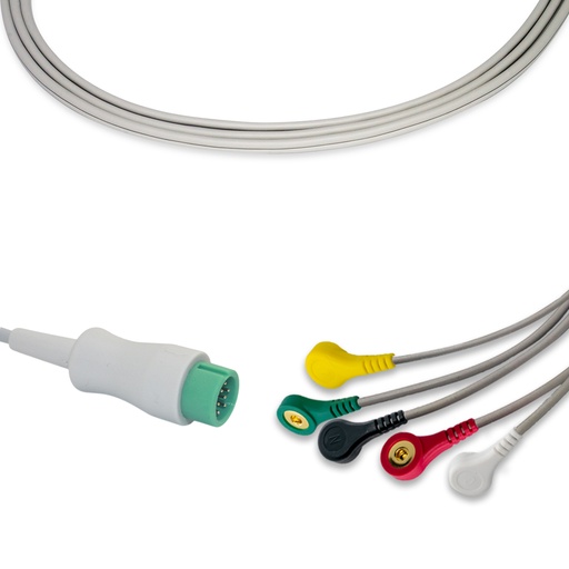 [MBD60IB5] CABLE DE ECG 5 LATIGUILLOS WALTVICK